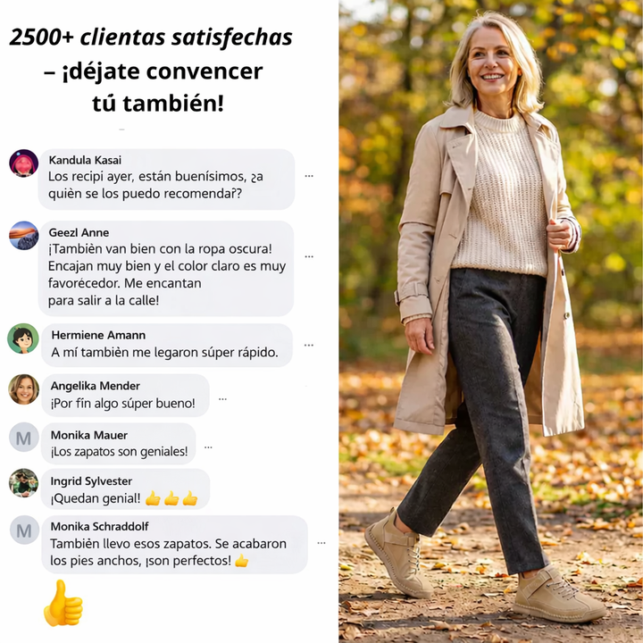 Mia™ | Zapatillas ortopédicas cómodas y sin dolor