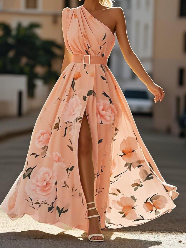 Blossom™ | Vestido maxi mint floral