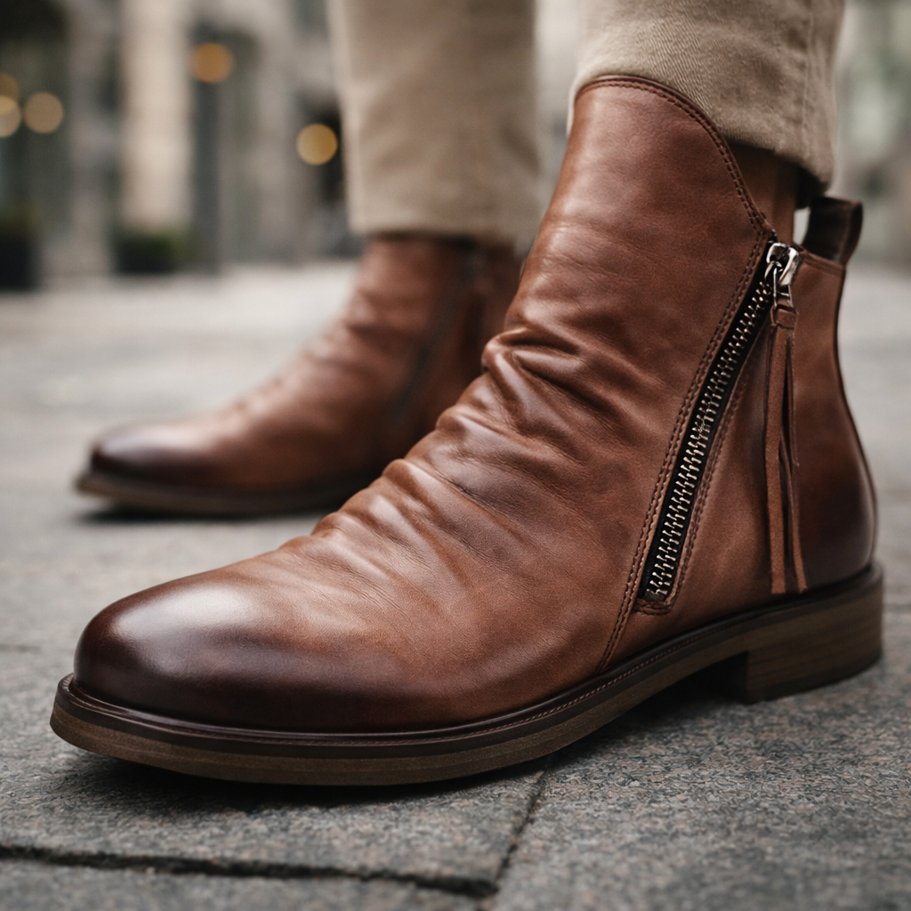 Alejandro™ | Botines de cuero para hombre