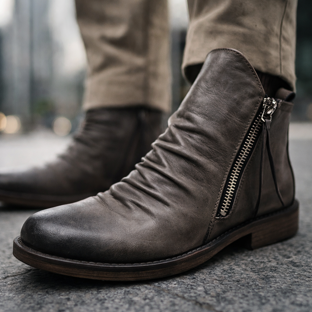 Giorgio™ | Mocasines italianos de cuero genuino