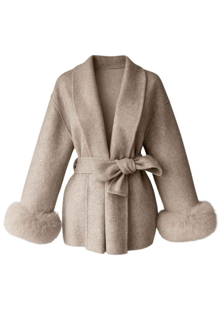 Ártica™ | Abrigo elegante de lana para mujer