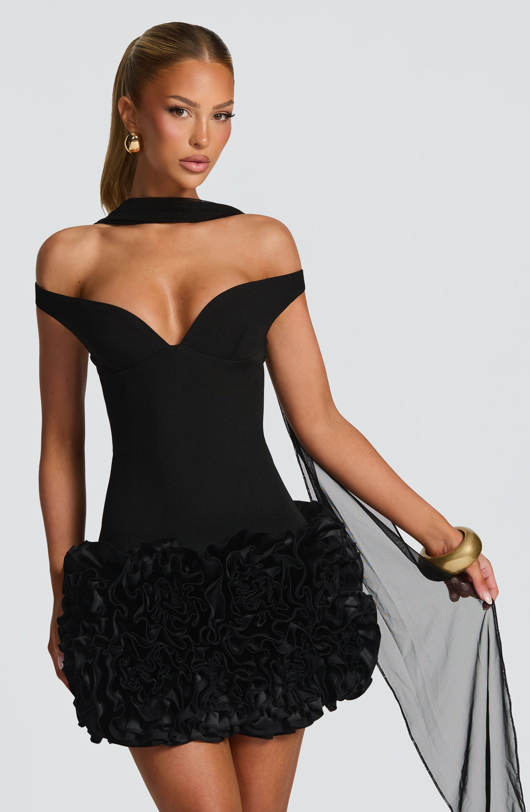 Aralyn™ | Vestido con volantes florales