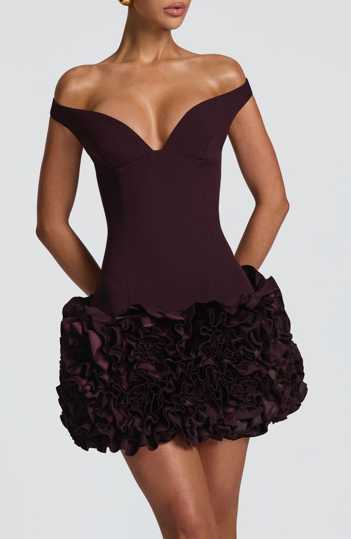Aralyn™ | Vestido con volantes florales