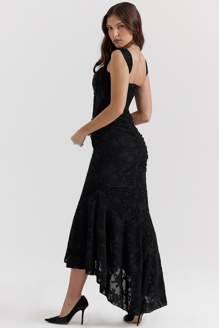 Elena™ | Vestido de cintura elegante