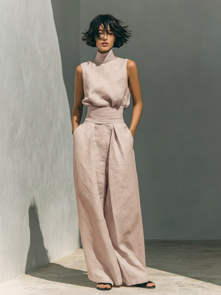Marina™ | Conjunto de Algodón Beige