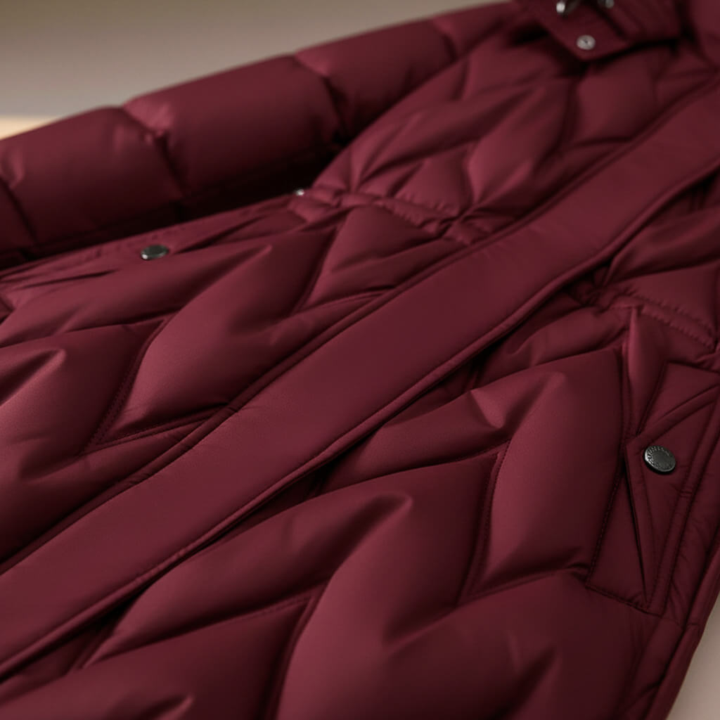 Chloe™ | Abrigo acolchado con capucha