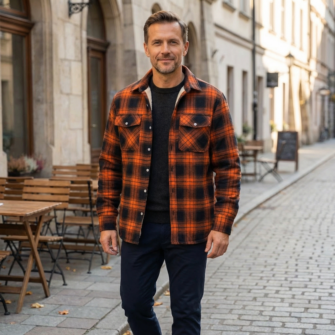 Peter™ | Chaqueta con forro de cuadros