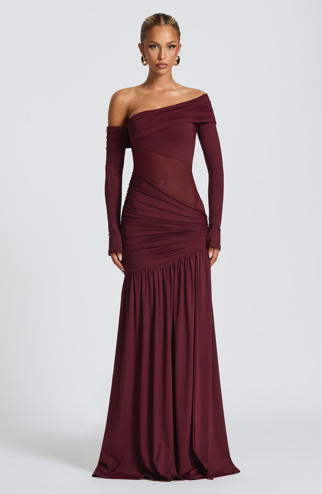 Selene™ | Vestido premium asimétrico con drapeado