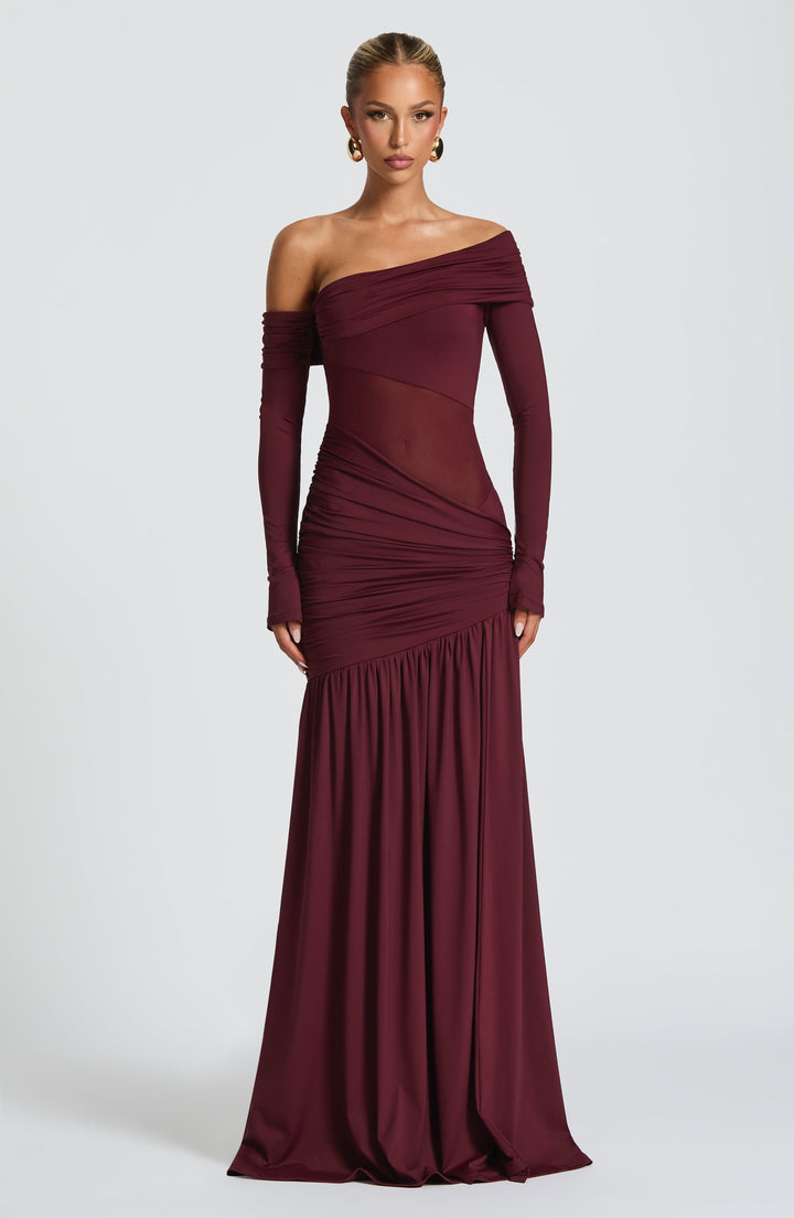 Selene™ | Vestido premium asimétrico con drapeado