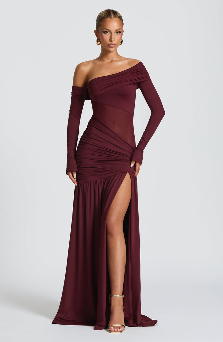 Selene™ | Vestido premium asimétrico con drapeado