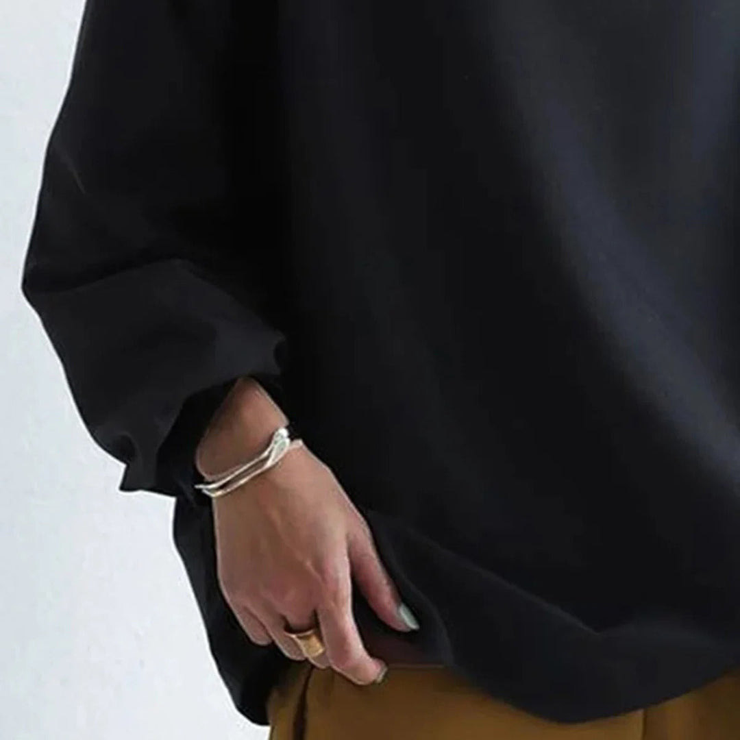 Susi™ | Jersey oversize negro