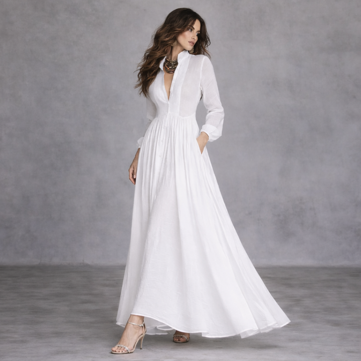 Regina™ | Vestido con Escote en V
