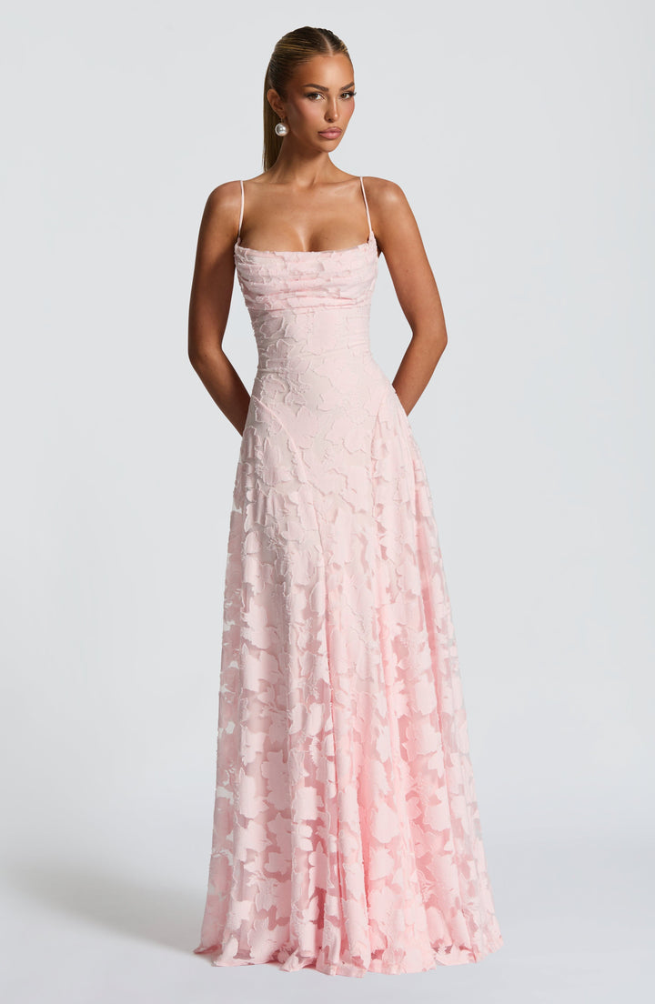 Floral Amélie™ | Vestido largo floral Nuit