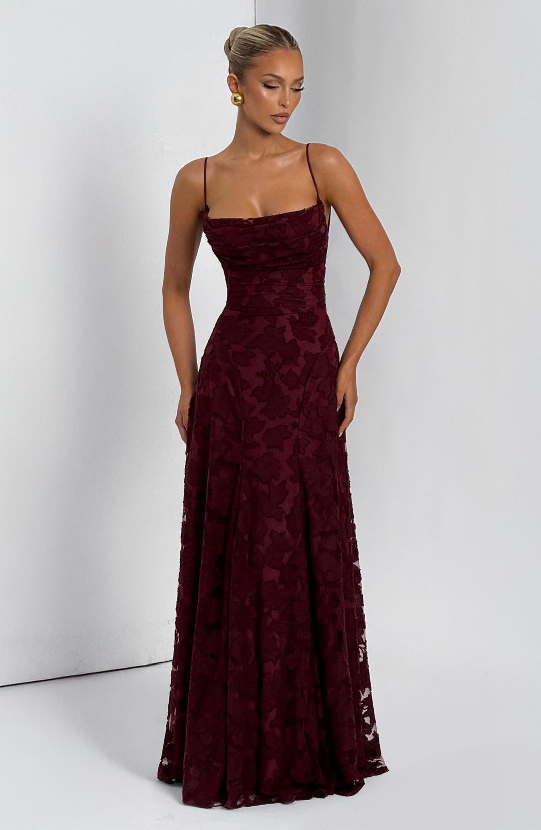 Elara™ | Vestido maxi premium floral