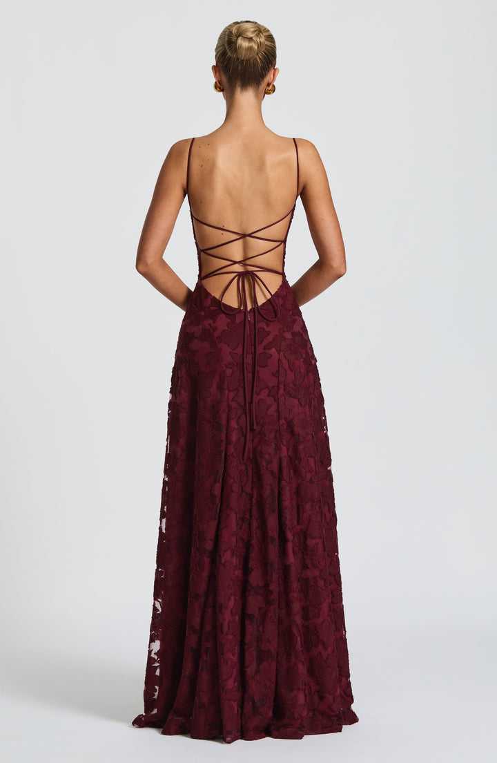 Floral Amélie™ | Vestido largo floral Nuit