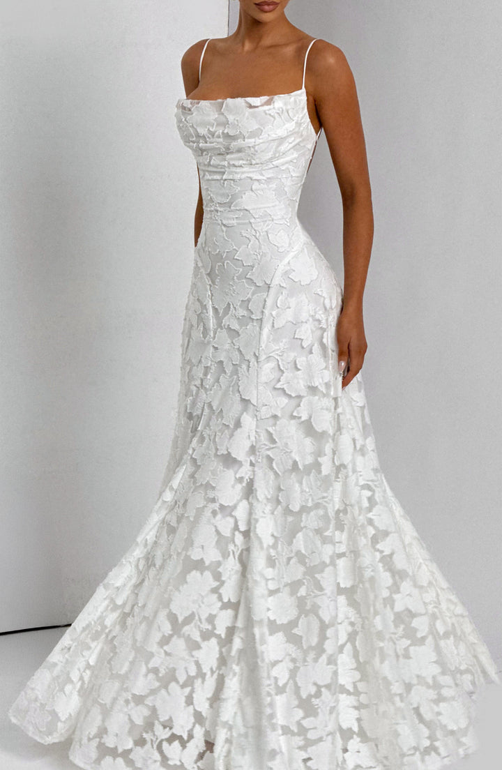 Elara™ | Vestido maxi premium floral