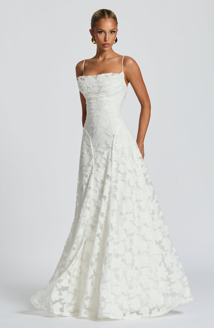 Elara™ | Vestido maxi premium floral