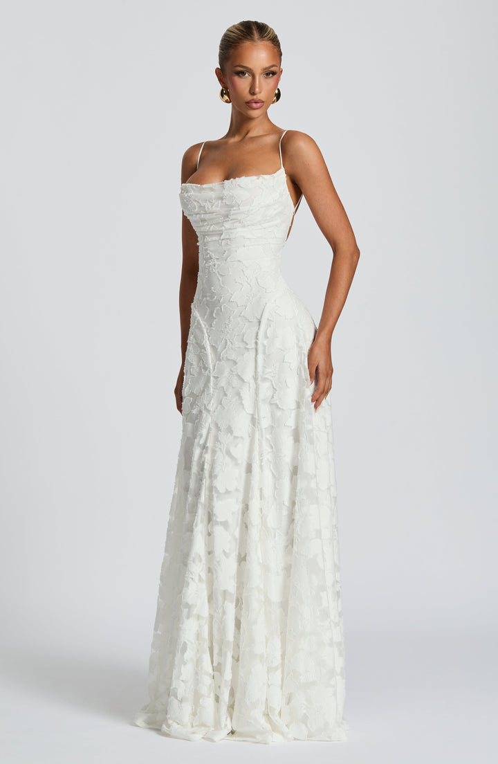 Elara™ | Vestido maxi premium floral