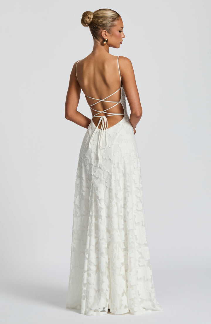 Elara™ | Vestido maxi premium floral