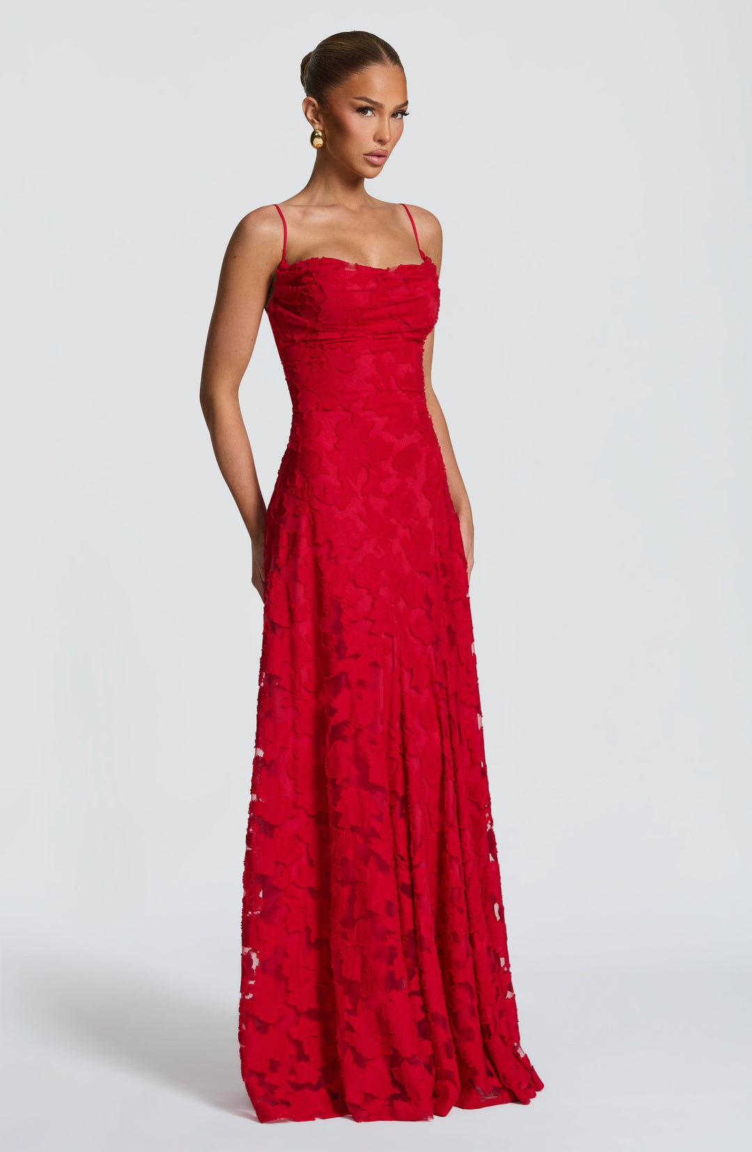 Floral Amélie™ | Vestido largo floral Nuit