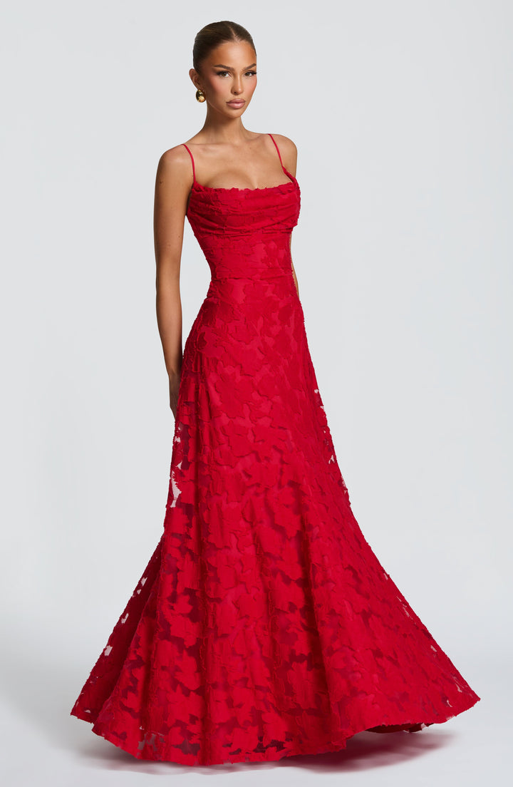 Elara™ | Vestido maxi premium floral