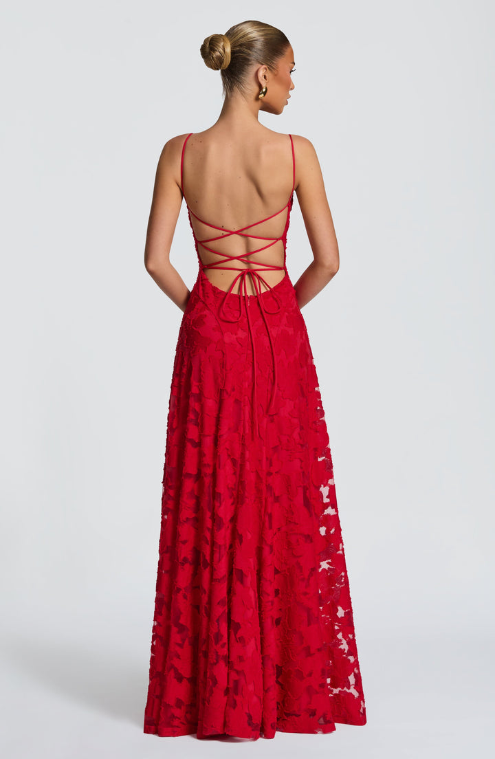 Floral Amélie™ | Vestido largo floral Nuit