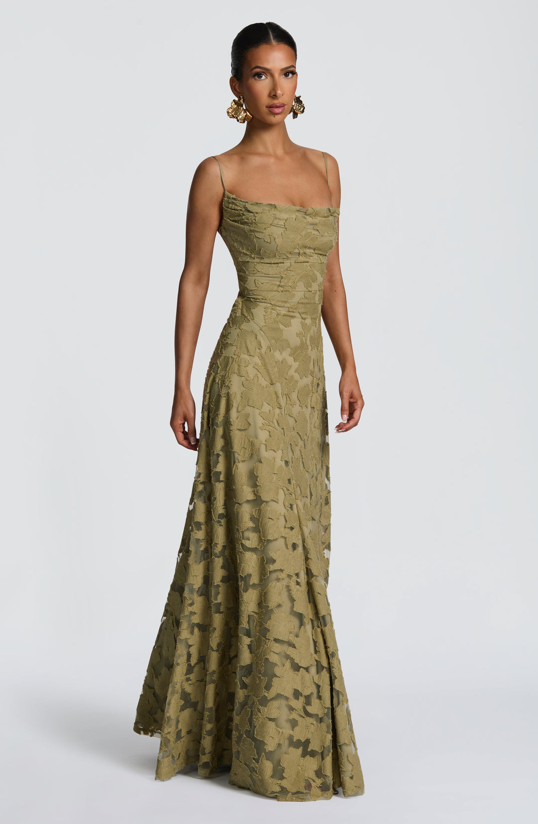 Floral Amélie™ | Vestido largo floral Nuit