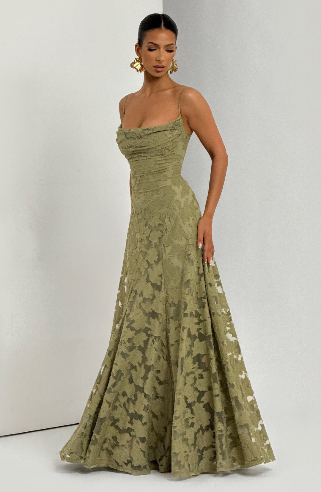 Elara™ | Vestido maxi premium floral