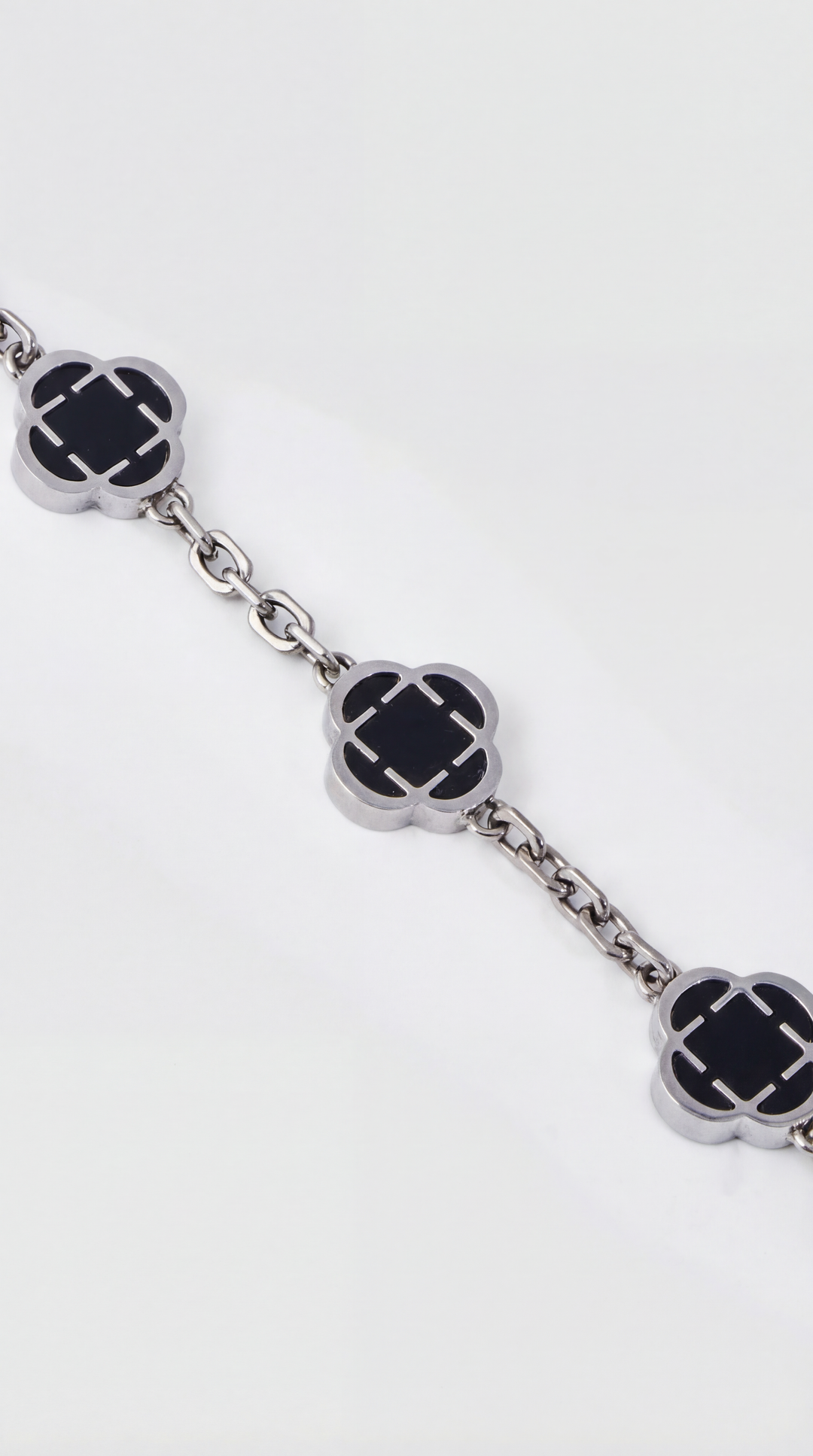 Trèfle Azura™ | Pulsera trébol oceánico en plata