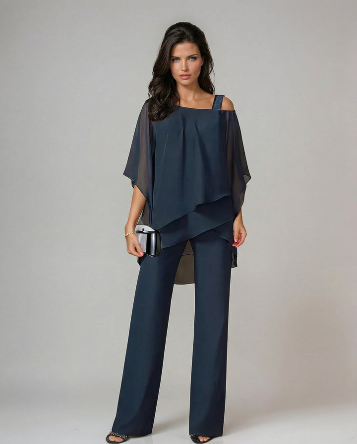 Mariella™ | Vestido Conjunto fluido de dos piezas