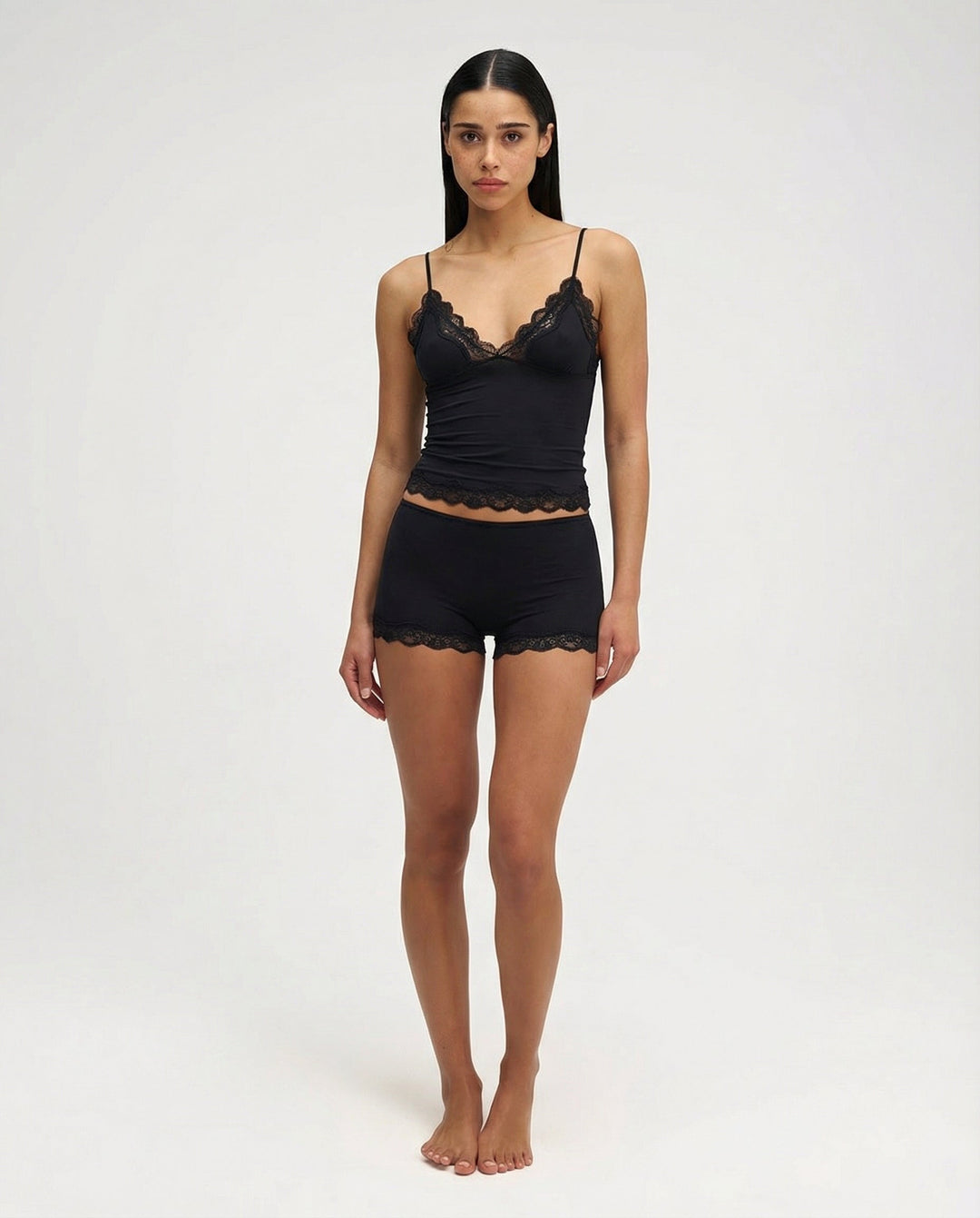 Mery™ | Conjunto de encaje con escote en V