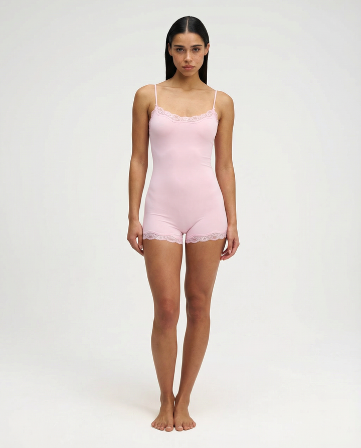 Camila™ | Romper satinado para dormir