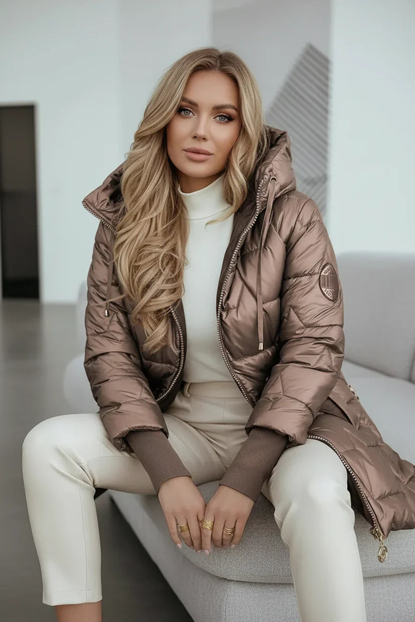Elegance™ | Abrigo elegante acolchado
