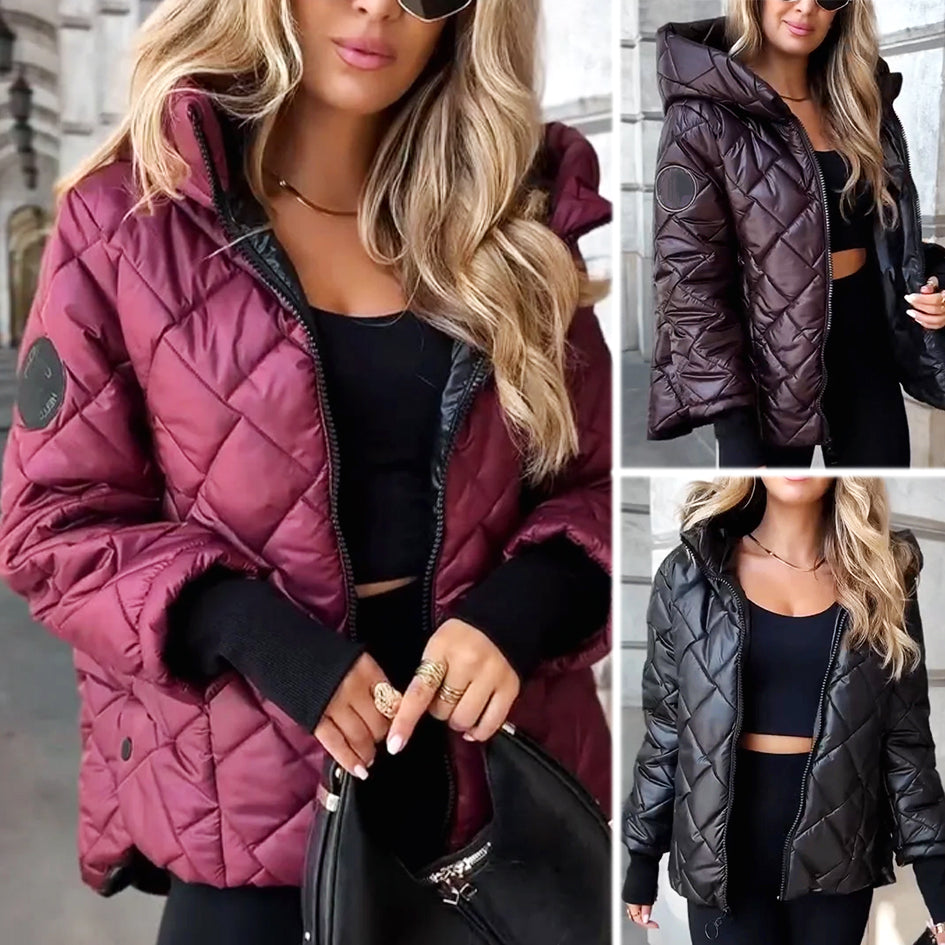 Jessica™ | Chaqueta con capucha y relleno térmico