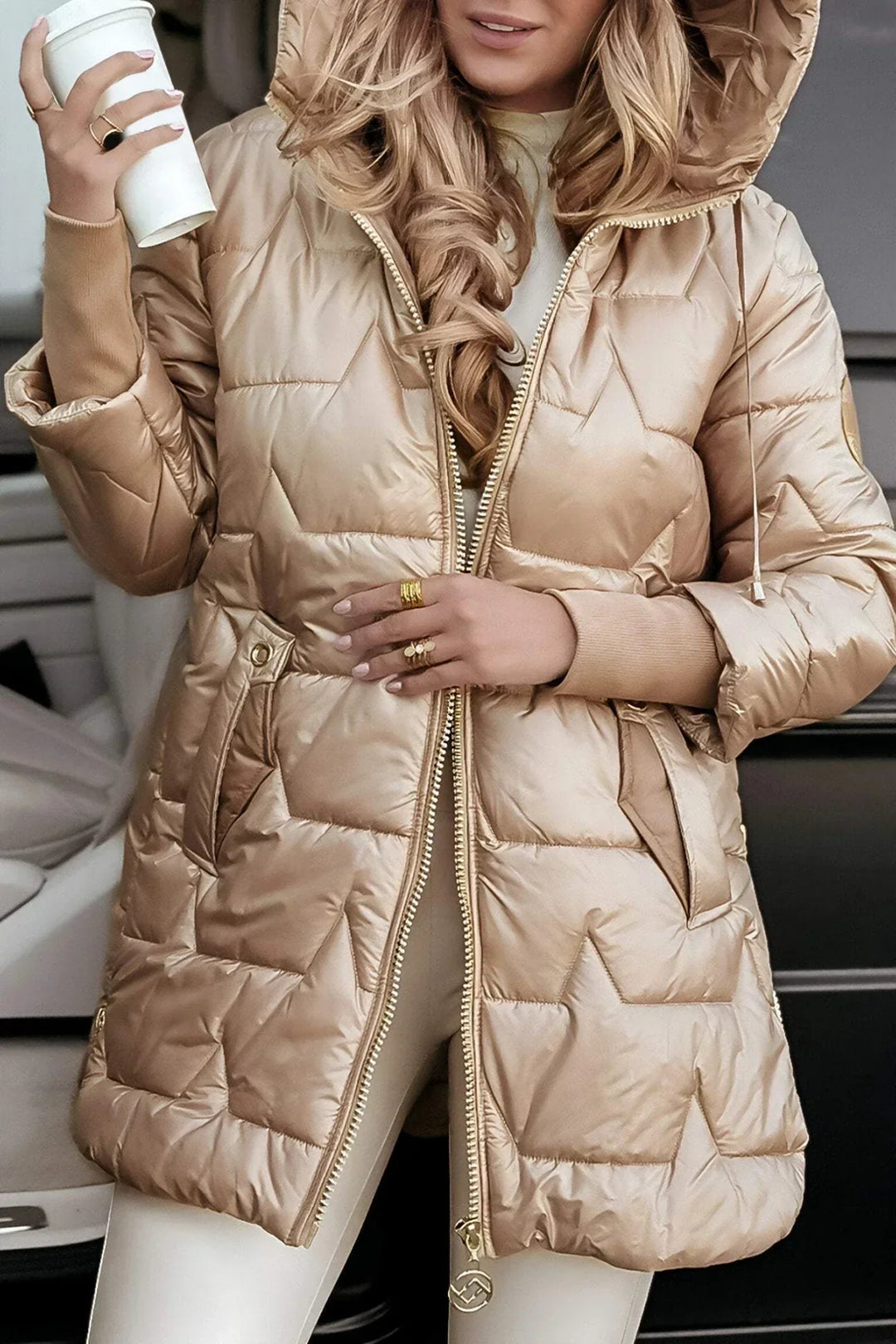 Elegance™ | Abrigo elegante acolchado