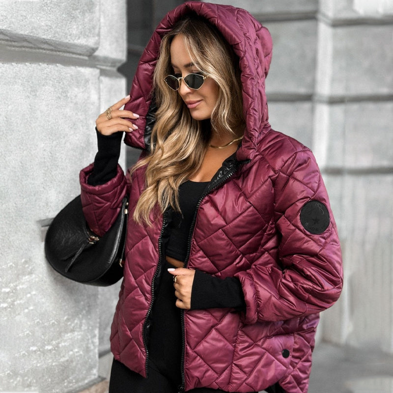 Jessica™ | Chaqueta con capucha y relleno térmico
