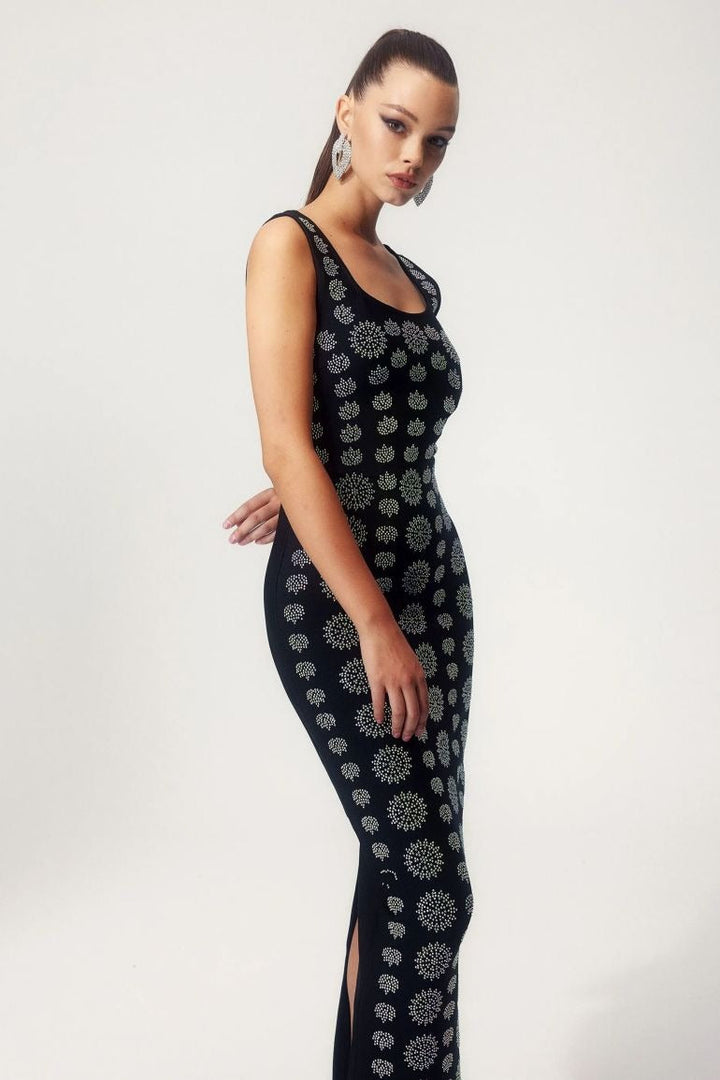Moira™ | Vestido maxi ajustado estilo bandage