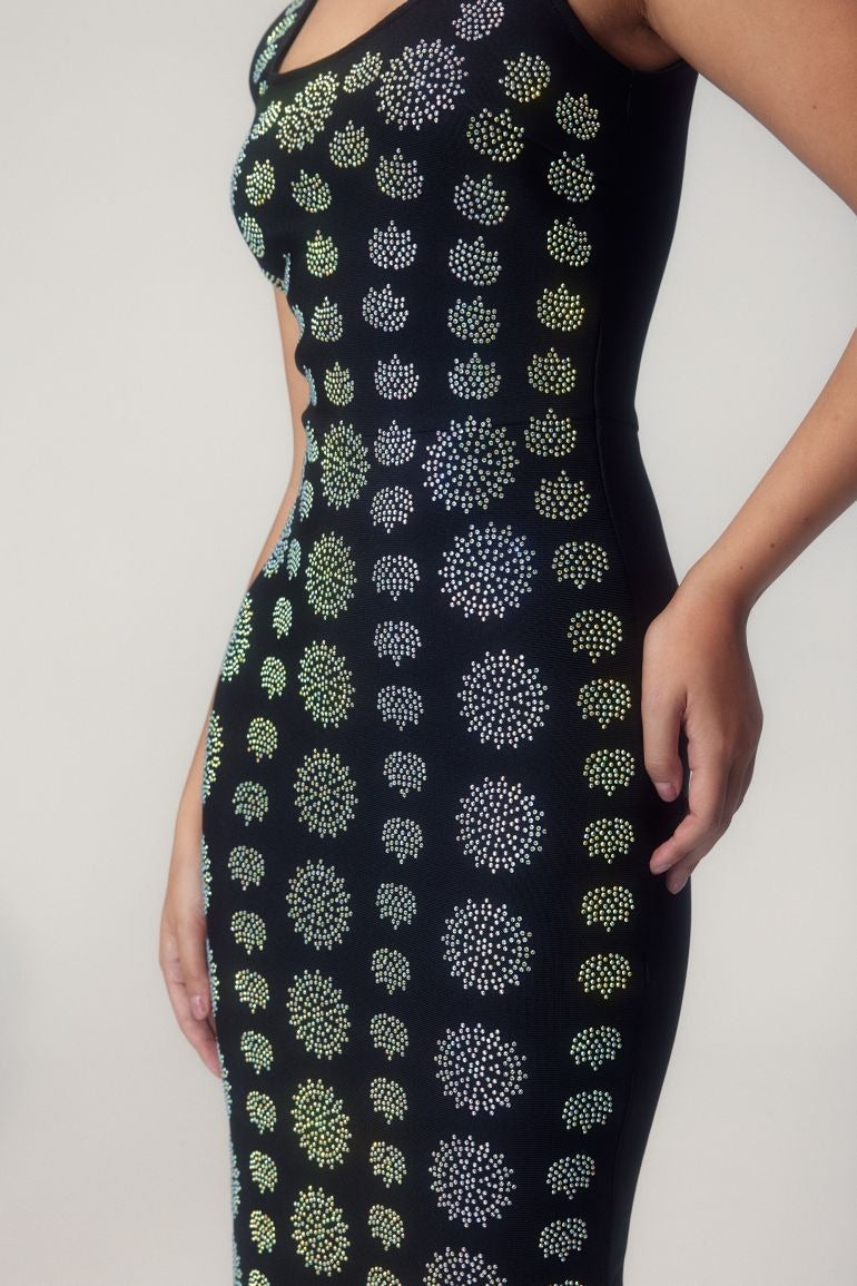 Moira™ | Vestido maxi ajustado estilo bandage