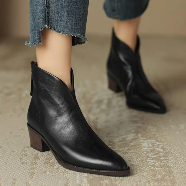 Anita™ | Botines de lujo con tacón bajo