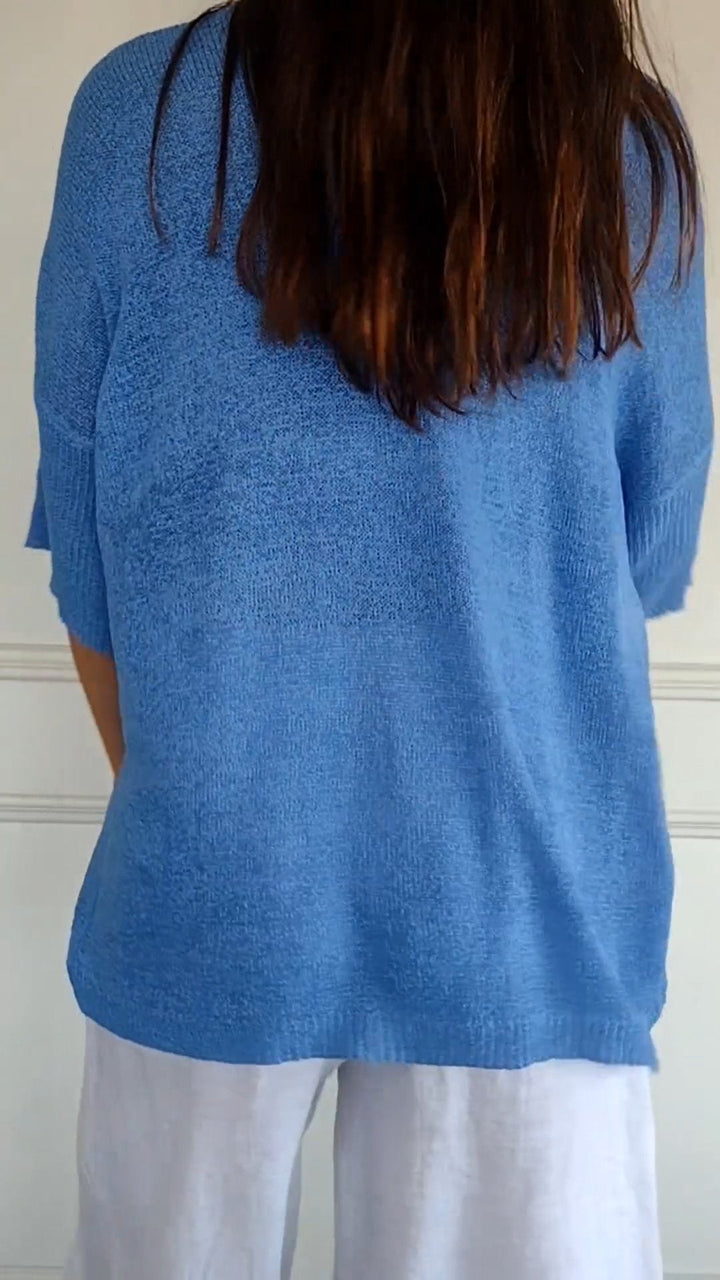 Jill™ | Top Intemporal de Escote en V