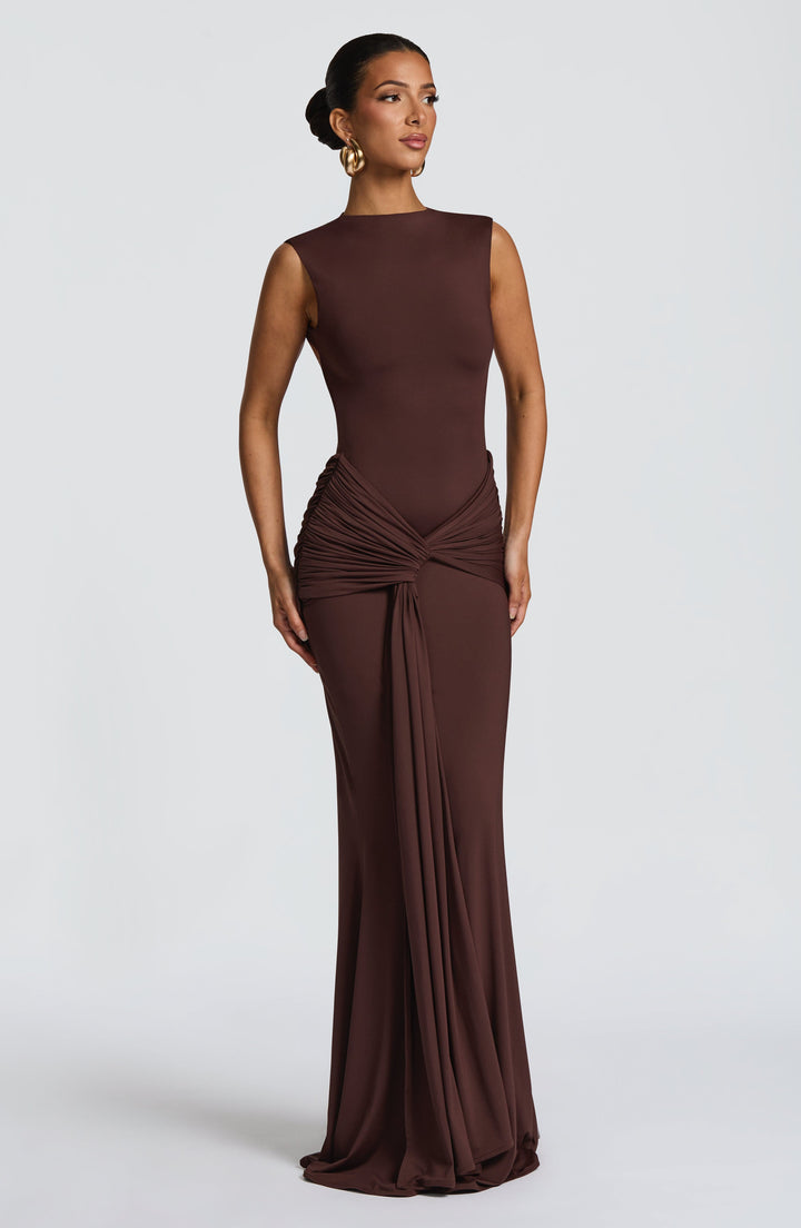 Seraphine™ | Vestido premium con drapeado escultórico