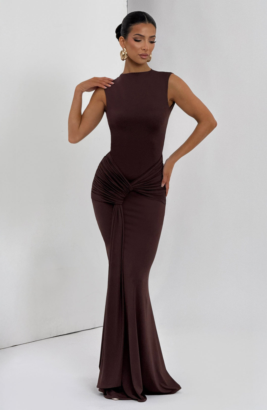 Seraphine™ | Vestido premium con drapeado escultórico