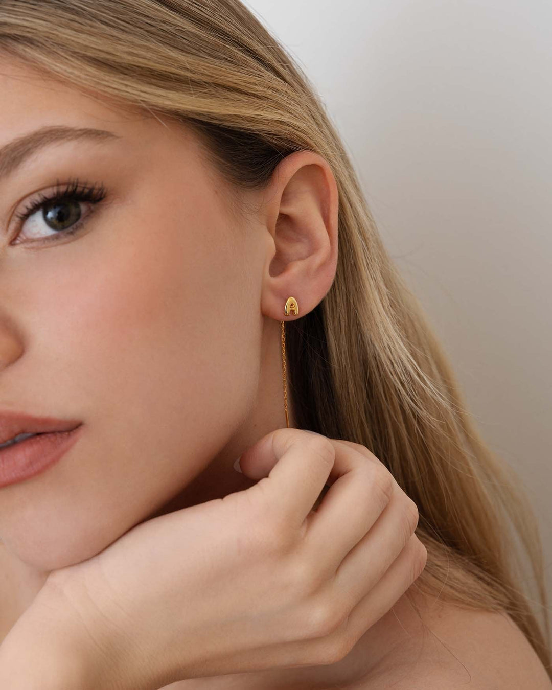 Lumière™ | Pendientes personalizados con inicial + 1 GRATIS