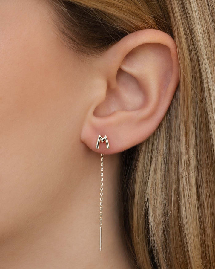 Lumière™ | Pendientes personalizados con inicial + 1 GRATIS