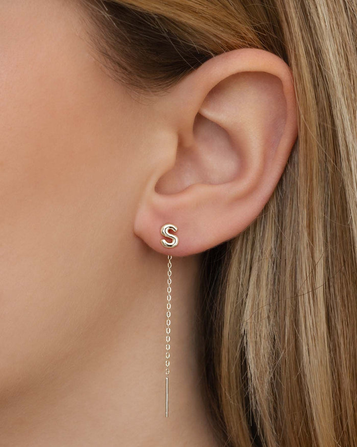 Lumière™ | Pendientes personalizados con inicial + 1 GRATIS