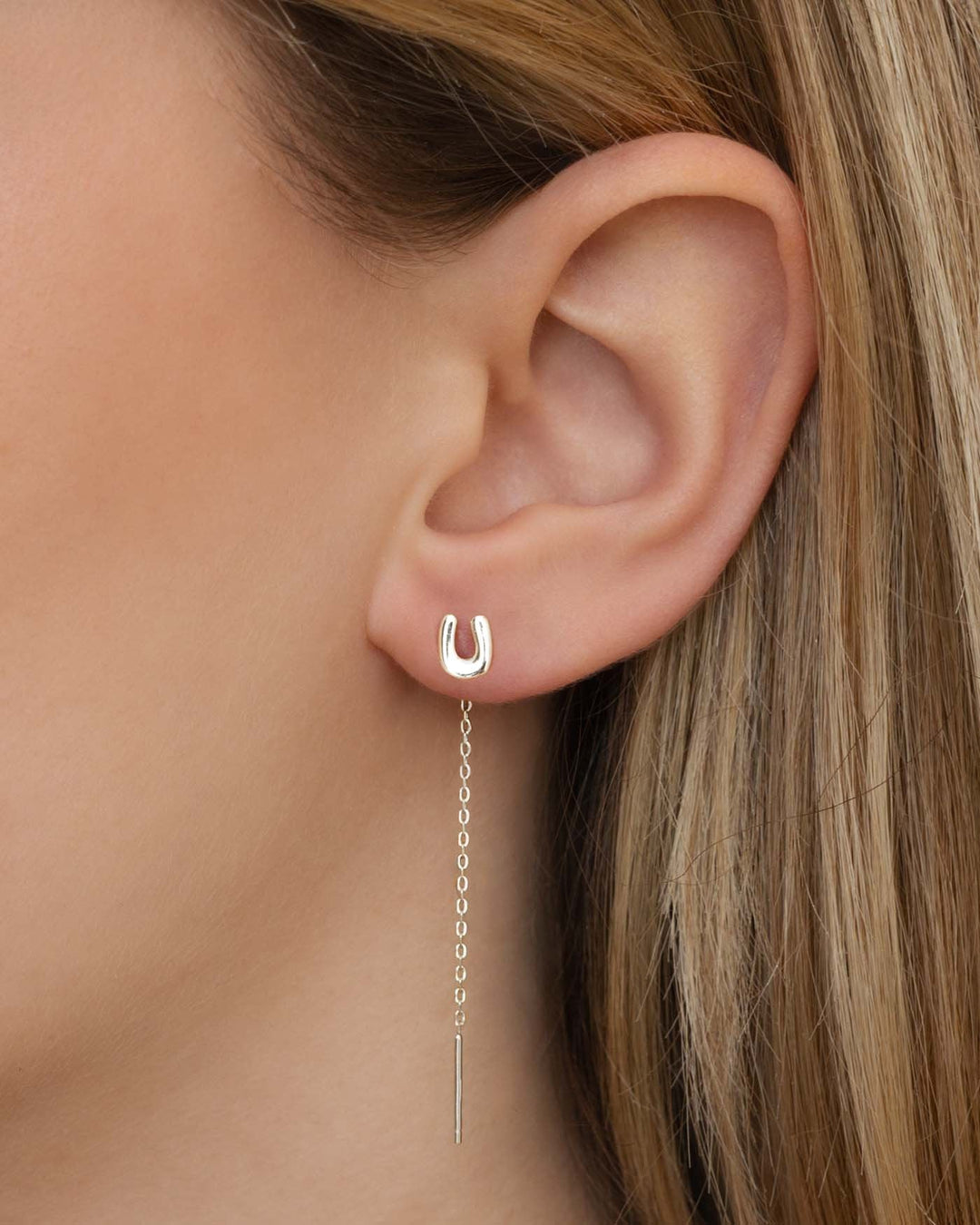 Lumière™ | Pendientes personalizados con inicial + 1 GRATIS
