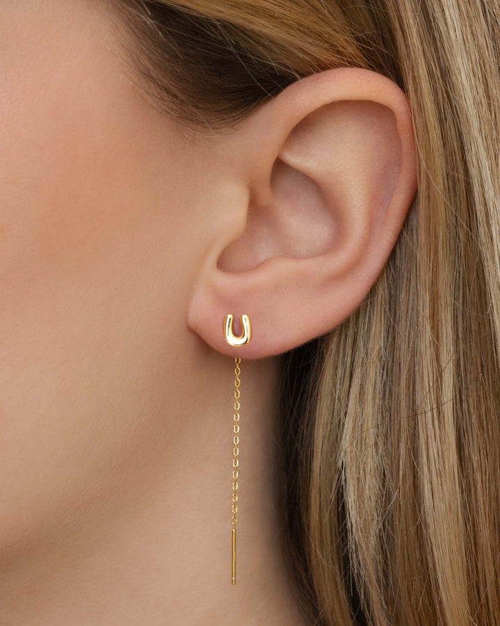 Lumière™ | Pendientes personalizados con inicial + 1 GRATIS