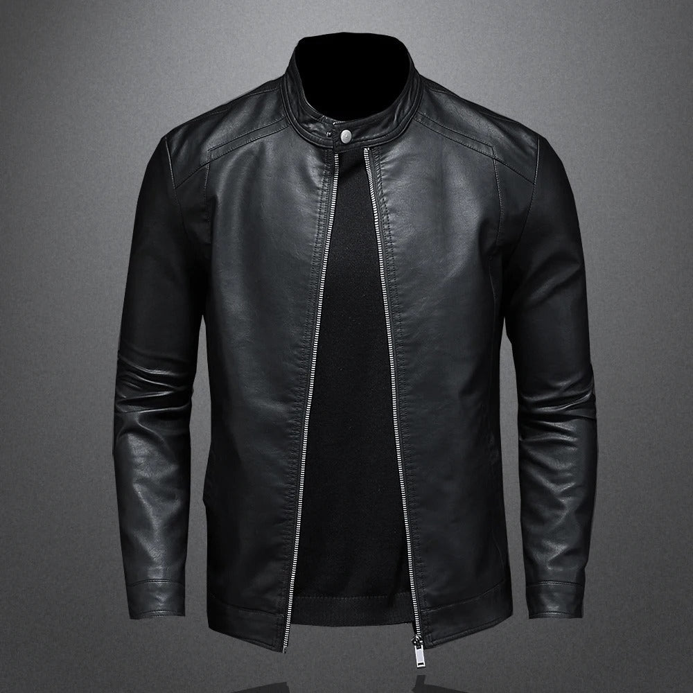 Ale™ | Chaqueta de cuero clásica