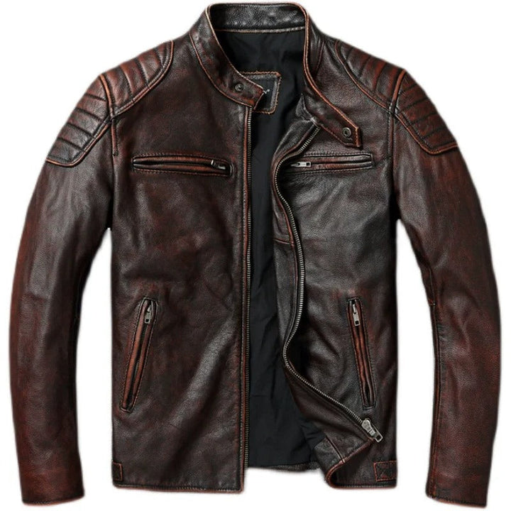 Ramón™ | Chaqueta de cuero vintage