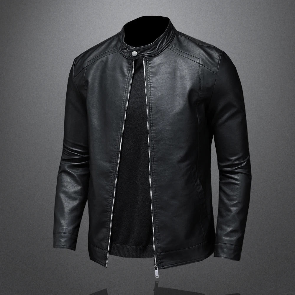 Ale™ | Chaqueta de cuero clásica